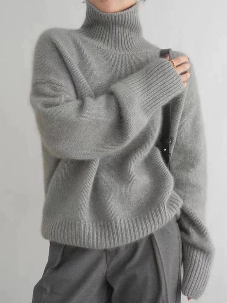 Selene - Luxe Turtleneck Sweater