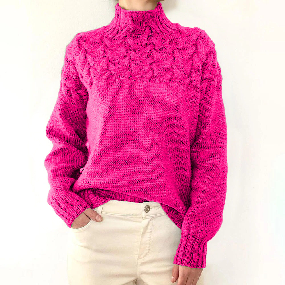 Pamela - Warm Knitted Turtleneck