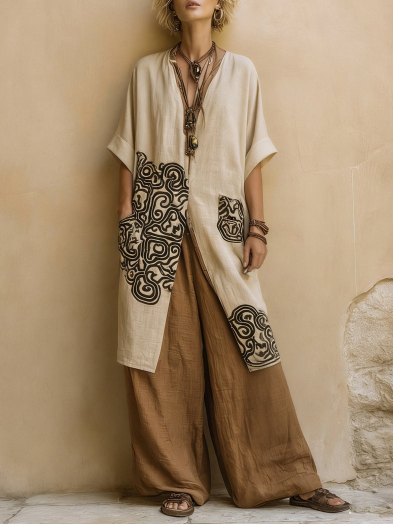 Frida | Embroidered Three-Piece Set