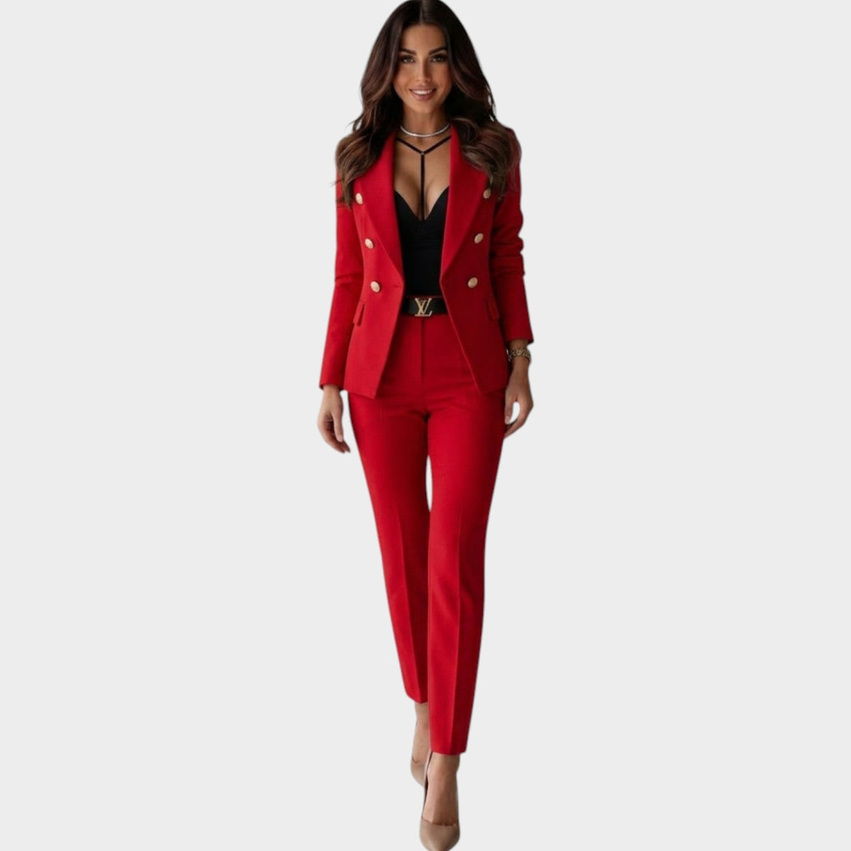 Women's Suit Premium Double-Breasted Set