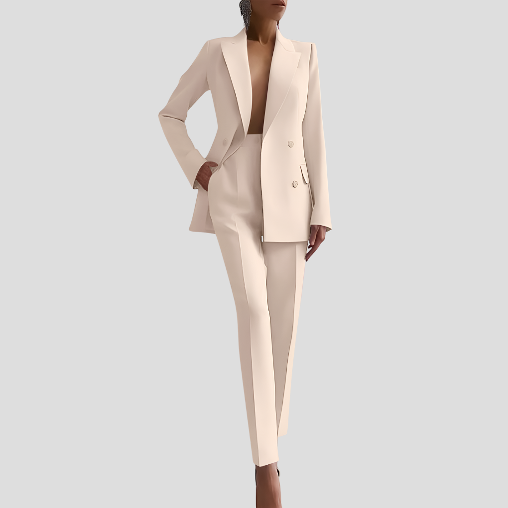 Ghislaine | Womens Velvet Blazer Trouser Co-Ord Set