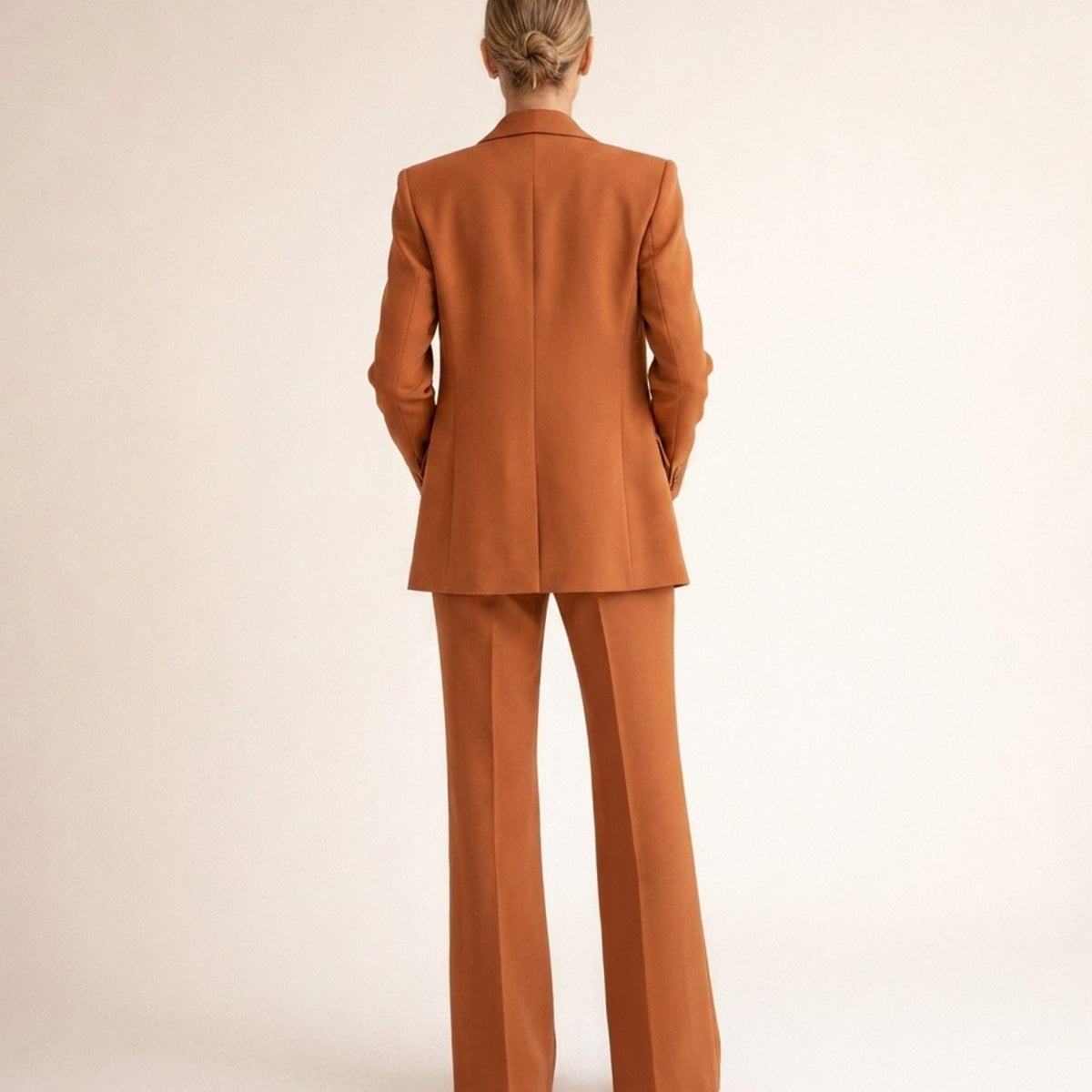 Aria | Women's Wide-Leg Flare Blazer Pant Suit Set