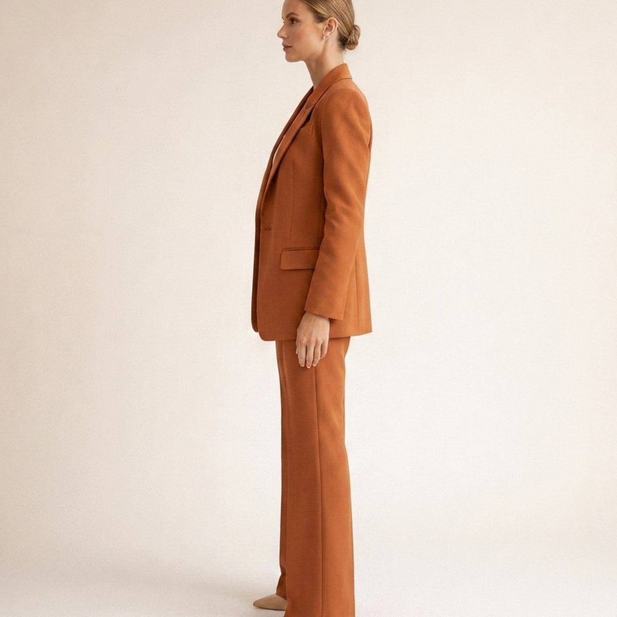 Aria | Women's Wide-Leg Flare Blazer Pant Suit Set